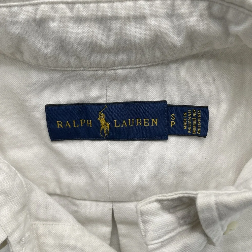 Ralph Lauren Denim & Flower Shirt Mens Lot 2 Small Casual Office Preppy Academia